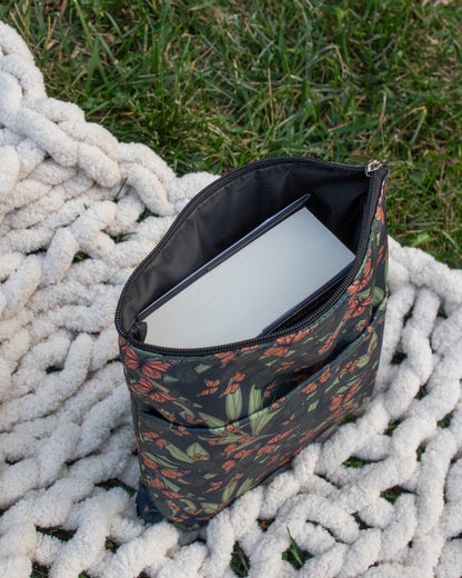 Meaggie Moos - Book / Tablet Sleeve | Butterfly Garden