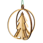 3D Tree - Shelburne Vermont - Laser Cut Ornament