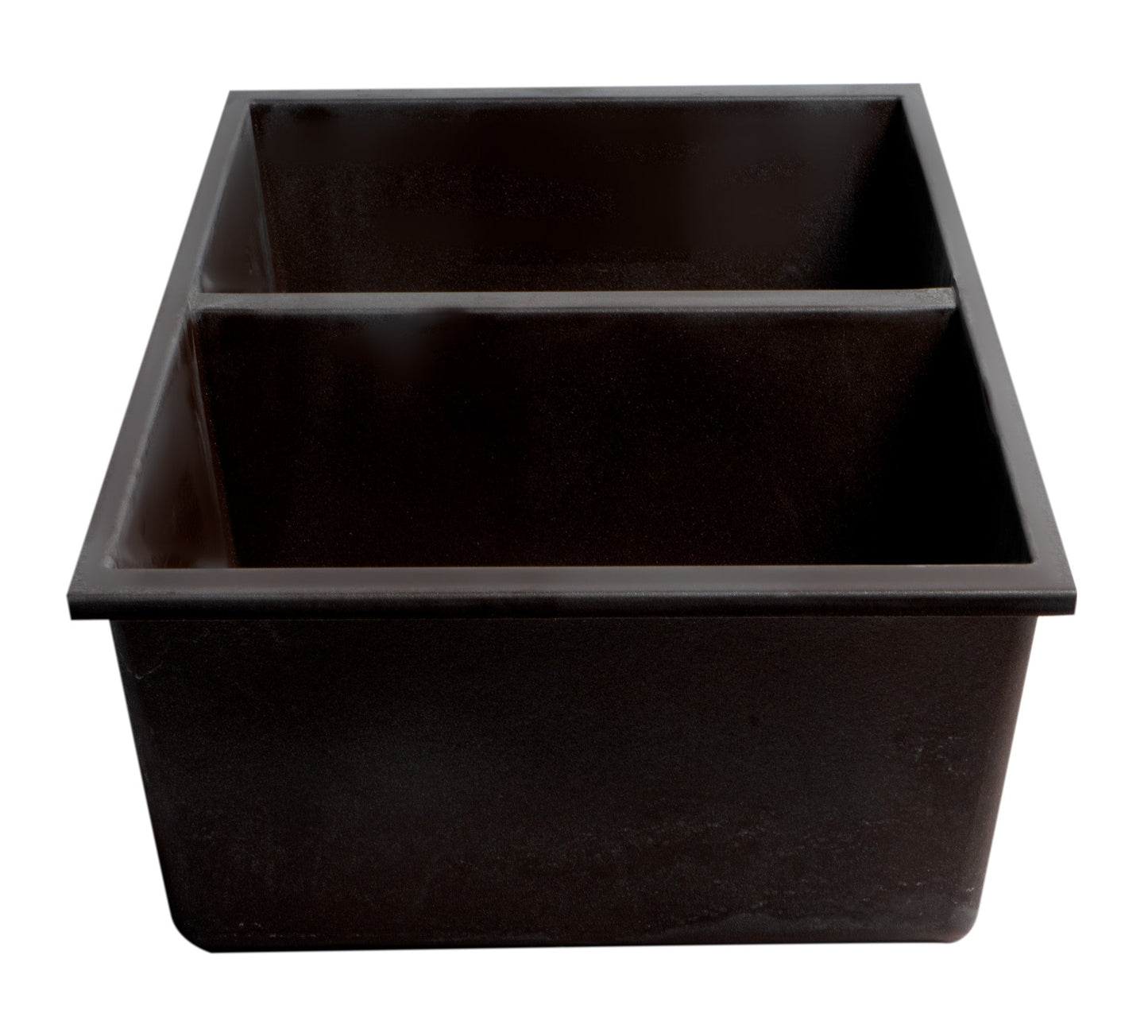 ALFI brand AB3420UM 34" Undermount Double Bowl Granite Composite Kitchen Sink
