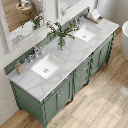 Brittany 72" Double Vanity Cabinet