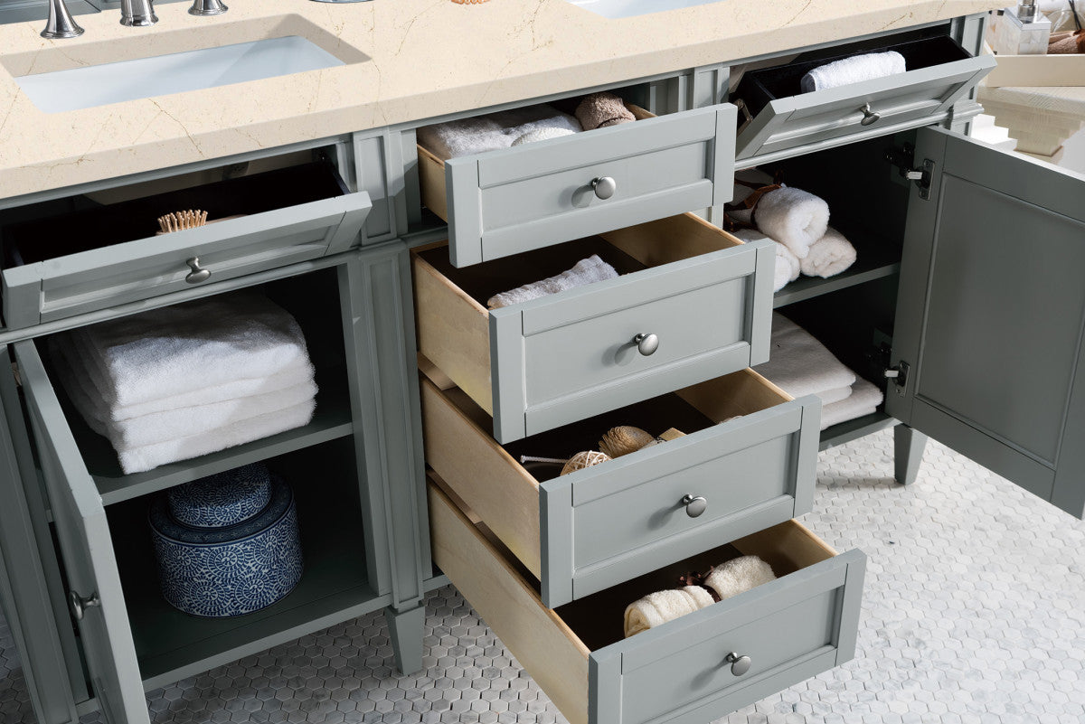 Brittany 60" Double Vanity Cabinet