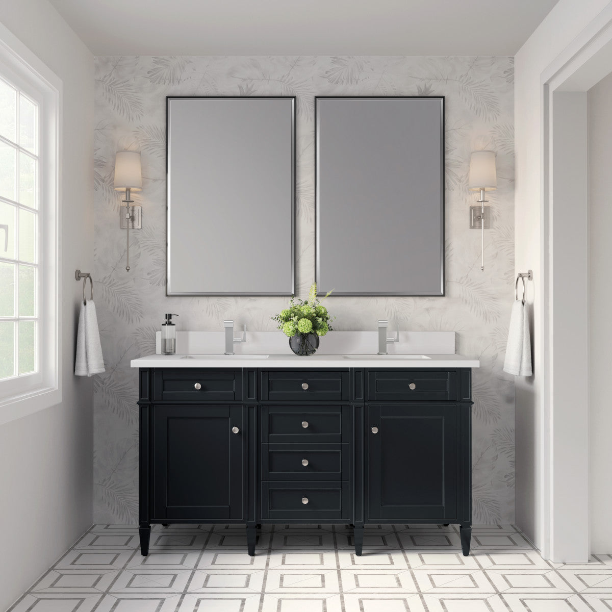 Brittany 60" Double Vanity Cabinet