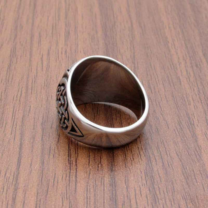 Personalized Viking Ring - Retro Nordic Men's Titanium Steel Ring
