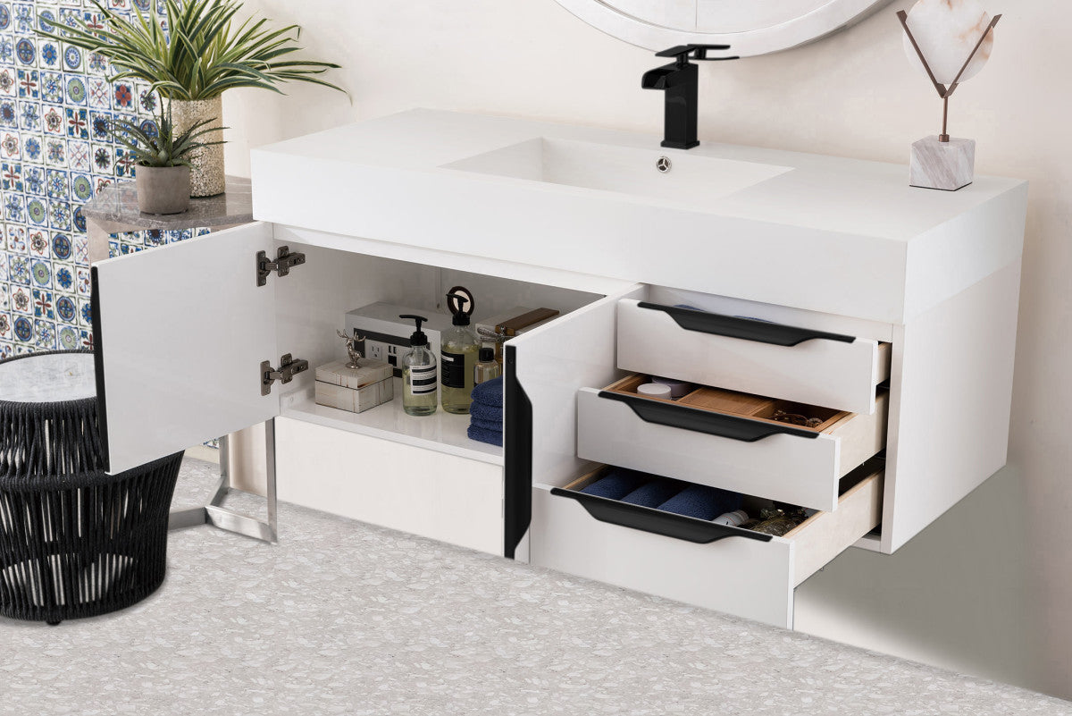 Columbia 48" Single Wall Mount Vanity Cabinet