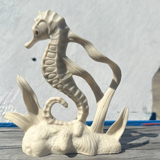 Ceramic Seahorse Statue