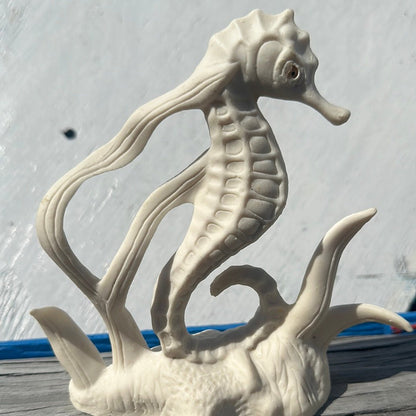 Ceramic Seahorse Statue