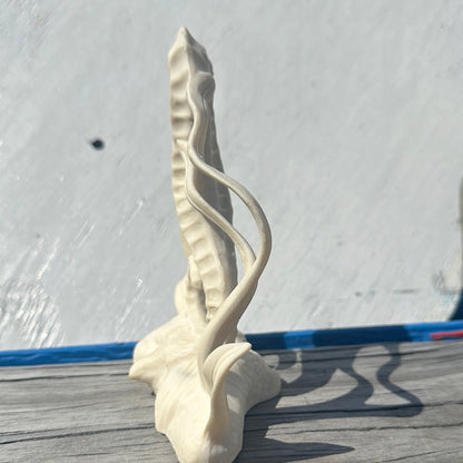 Ceramic Seahorse Statue