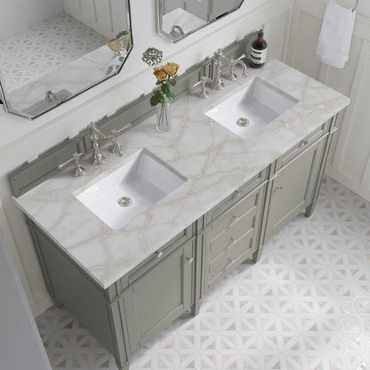Brittany 60" Double Vanity Cabinet