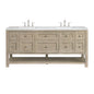 Breckenridge 72" Double Vanity