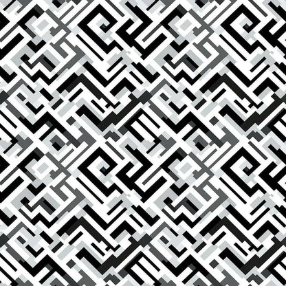 Urban Digital Labyrinth Maze