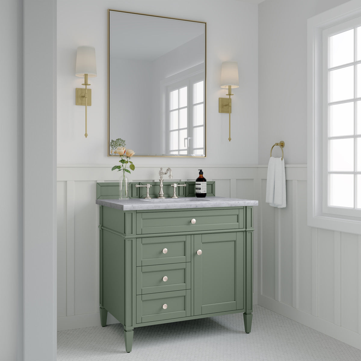 Brittany 36" Single Vanity Cabinet