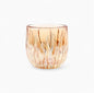 Flame Crystal Cut Glass Coffee Cup