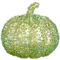 Halloween Carnival - 6" Beaded Pumpkin Green