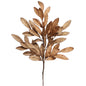 24" Bay Leaf Spray Copper Gold