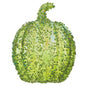 Halloween Carnival - 7.5" Beaded Pumpkin Green