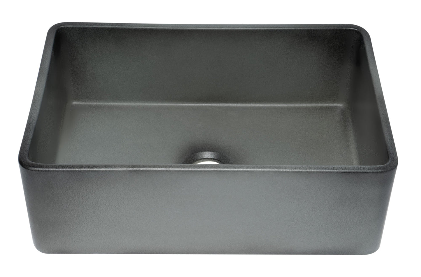 ALFI brand  ABCO3020SB Concrete Color 30 inch Reversible Single Fireclay Farmhouse Kitchen Sink