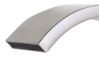 ALFI brand AB1258 Square Body Curved Spout Single Lever Bathroom Faucet
