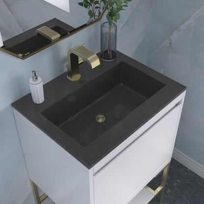 Mantova 23.6" Single Vanity Cabinet