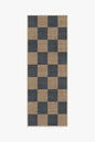 Checkerboard Soft Navy Re-Jute Rug | Home Decor | Kitchen + Metal