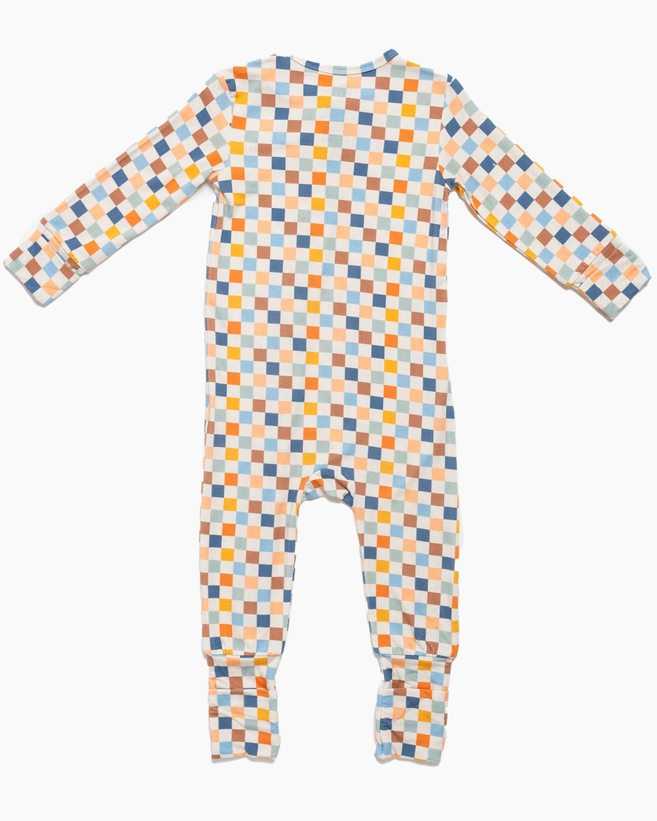 Checkered Bamboo Toddler Pajamas