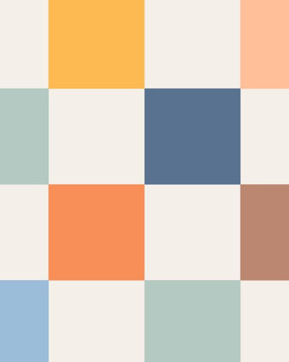 Checkered Bamboo Zipper Footie