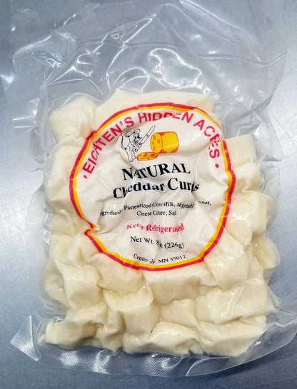 Cheese Curds, White 1/2 lb (8 oz)