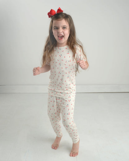 Cherry Pajama Set