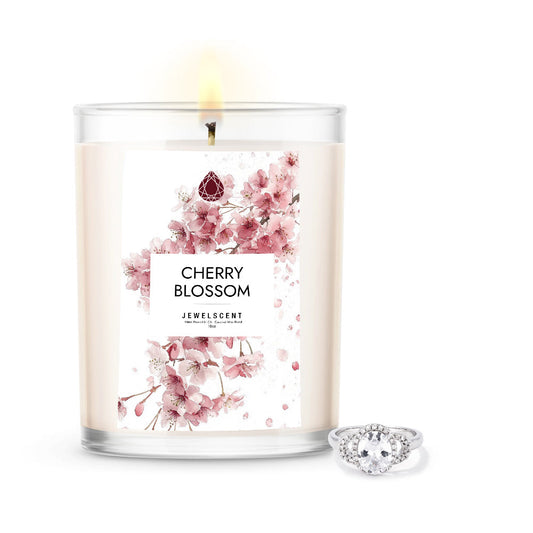 Cherry Blossom 18oz Home Jewelry Candle