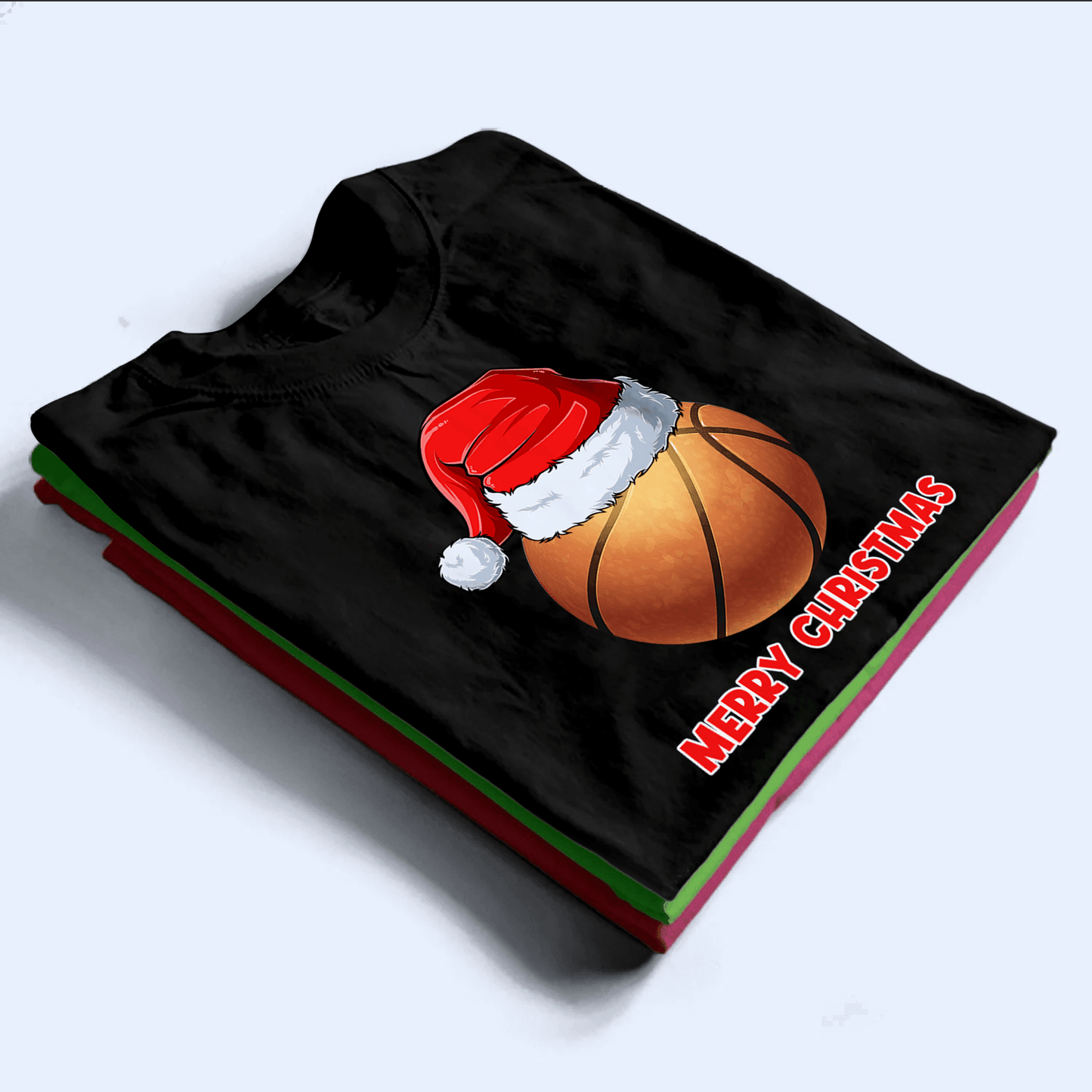 Christmas and Sport - Personalized Custom T Shirt - Birthday, Loving, Funny Gift for Grandma/Nana/Mimi, Mom, Wife, Grandparent