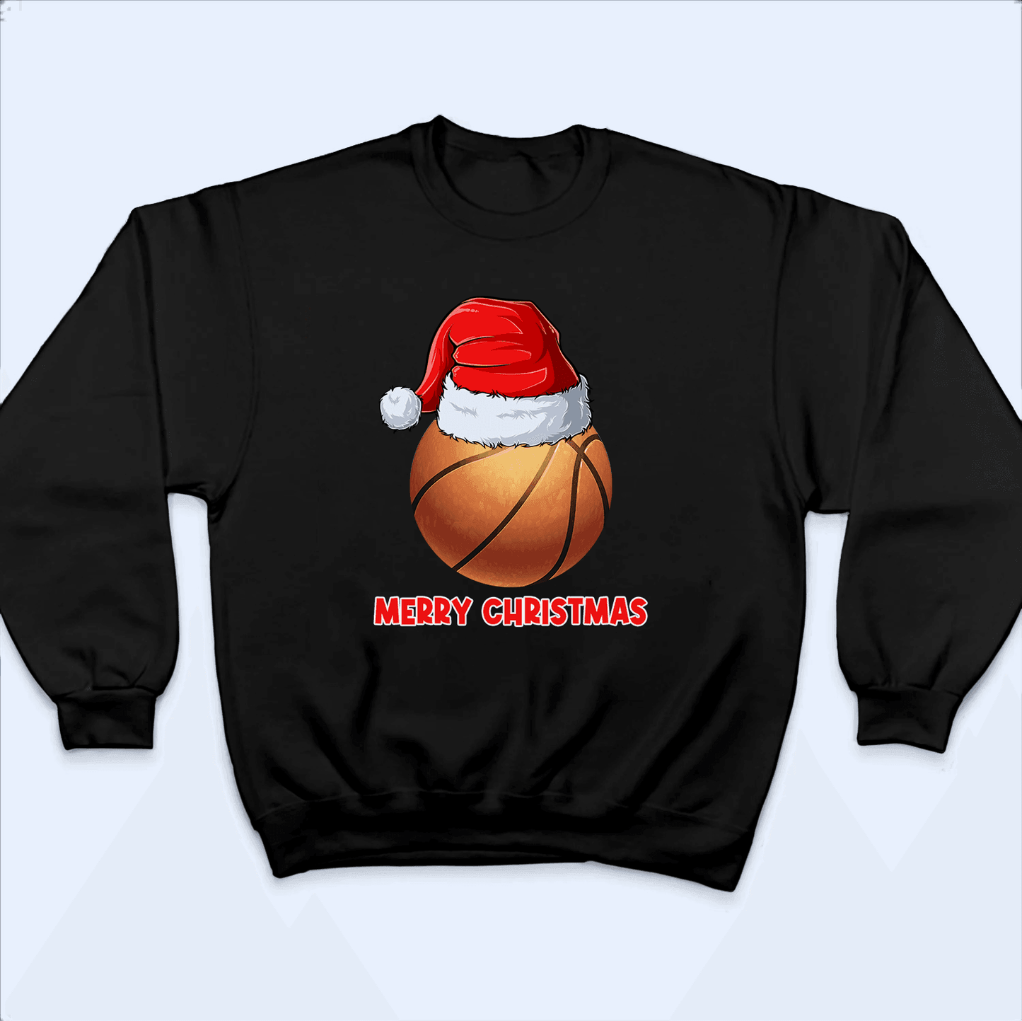 Christmas and Sport - Personalized Custom T Shirt - Birthday, Loving, Funny Gift for Grandma/Nana/Mimi, Mom, Wife, Grandparent