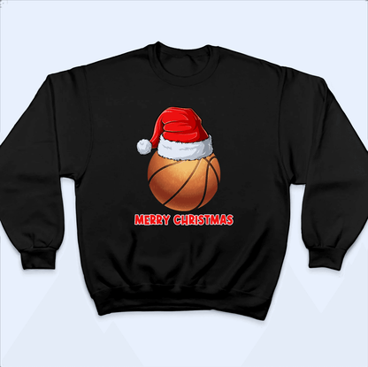 Christmas and Sport - Personalized Custom T Shirt - Birthday, Loving, Funny Gift for Grandma/Nana/Mimi, Mom, Wife, Grandparent