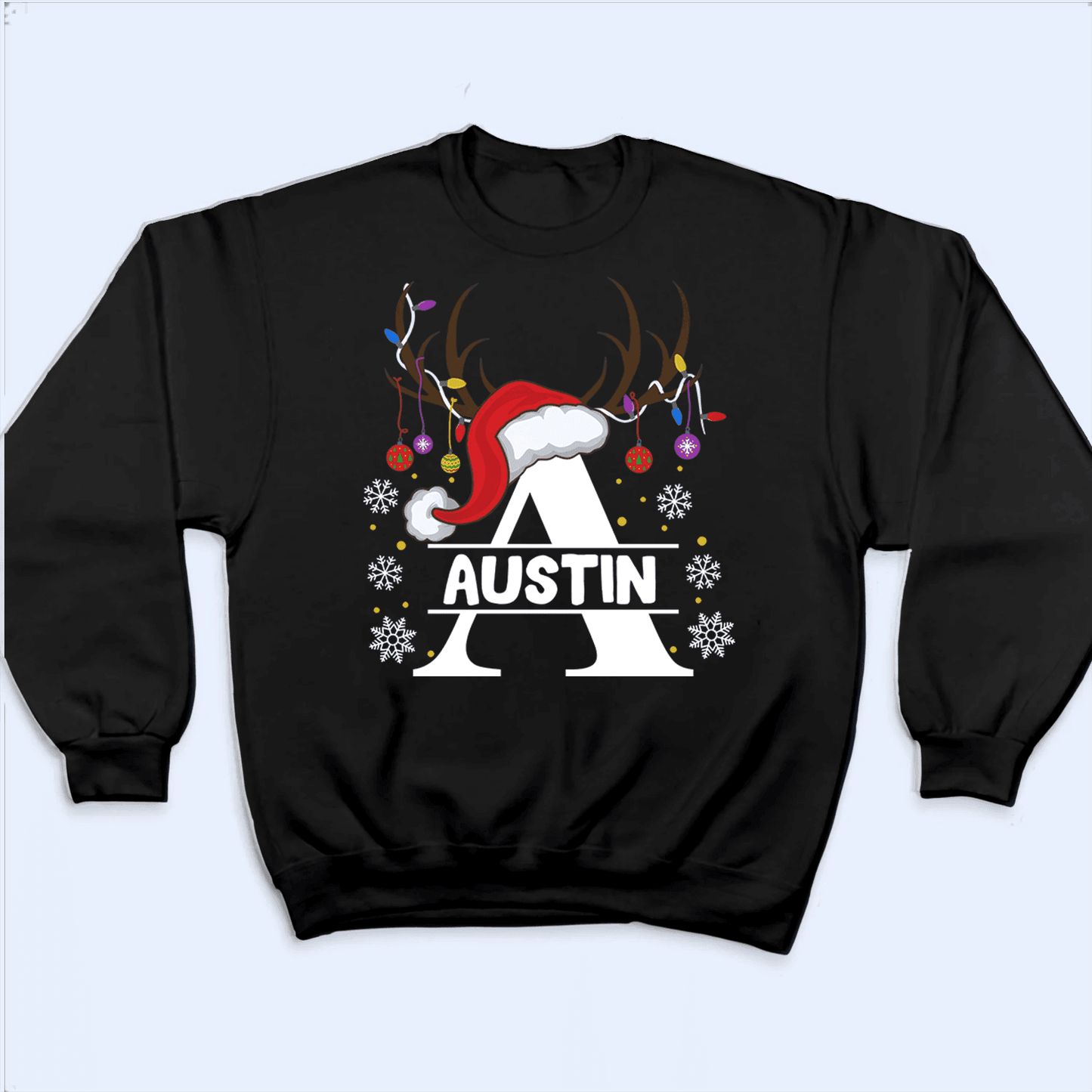 Christmas Title For You - Personalized Custom T Shirt - Birthday, Loving, Funny Gift for Grandfather/Dad/Father, Husband, Grandparent