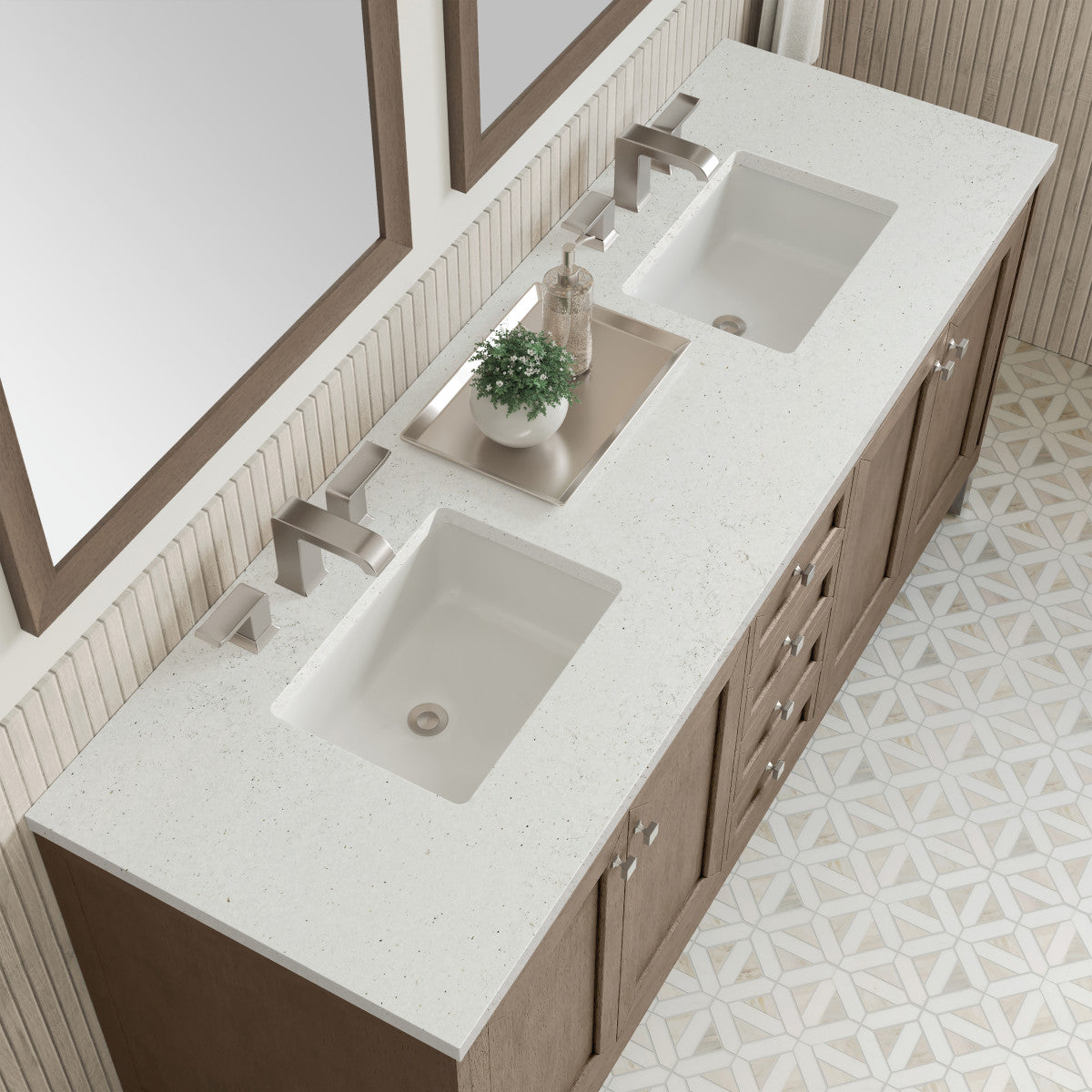 Chicago 72" Double Vanity Cabinet