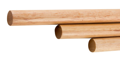 ALFI brand  AB5506 16" Triple Rack Wooden Towel Bar Bathroom Accessory