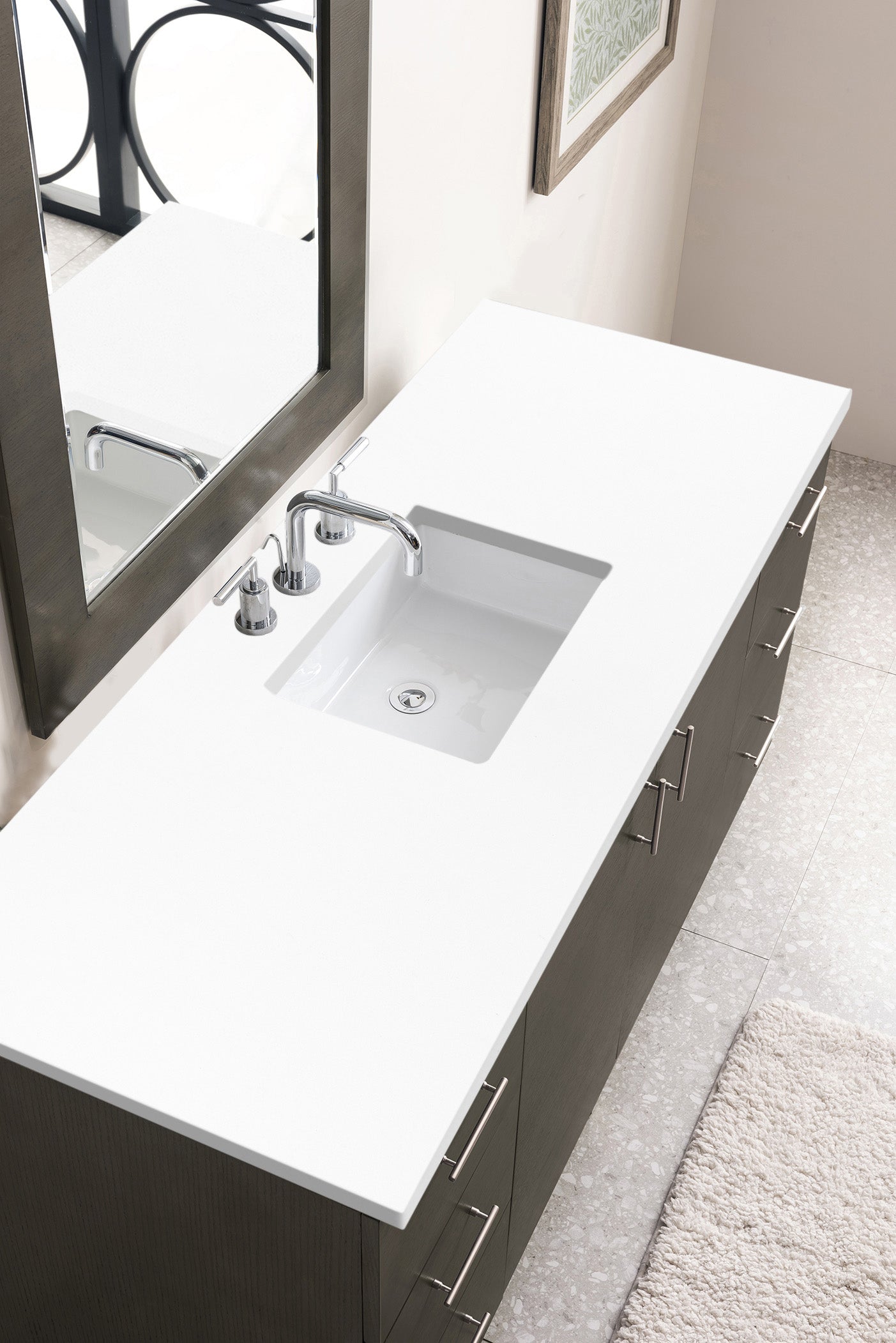Metropolitan 60" Single Vanity Cabinet