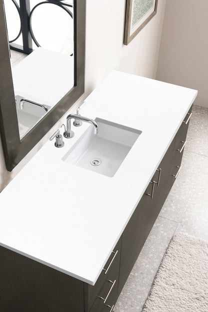 Metropolitan 60" Single Vanity Cabinet