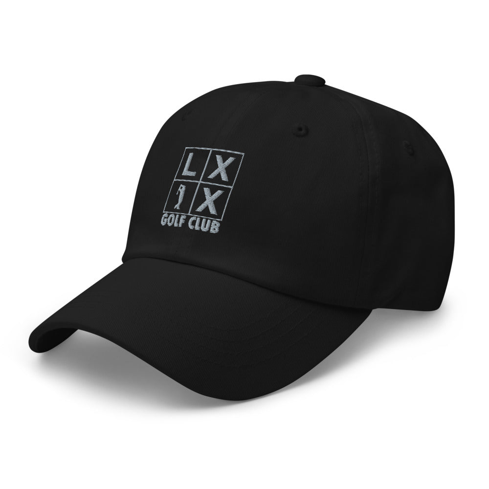 Four Box Logo Dad Hat - Gray Logo