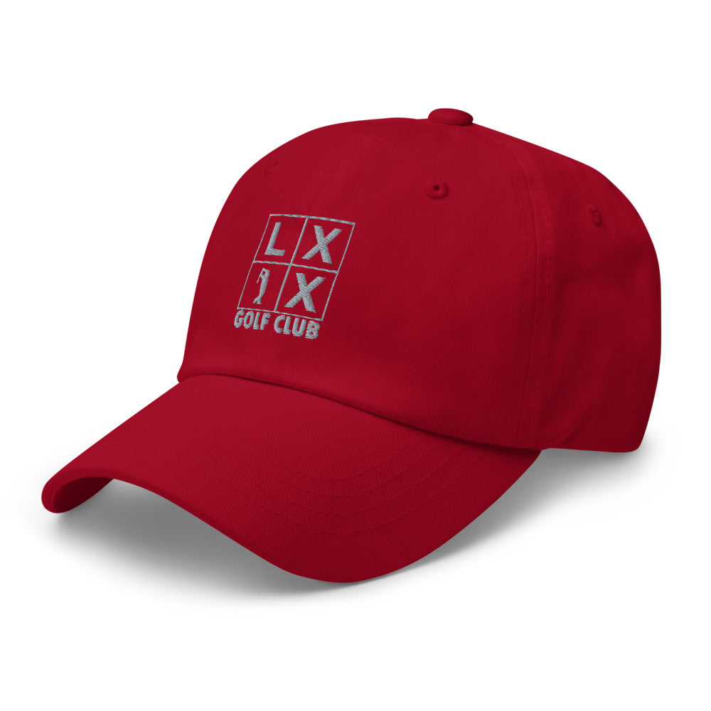 Four Box Logo Dad Hat - Gray Logo