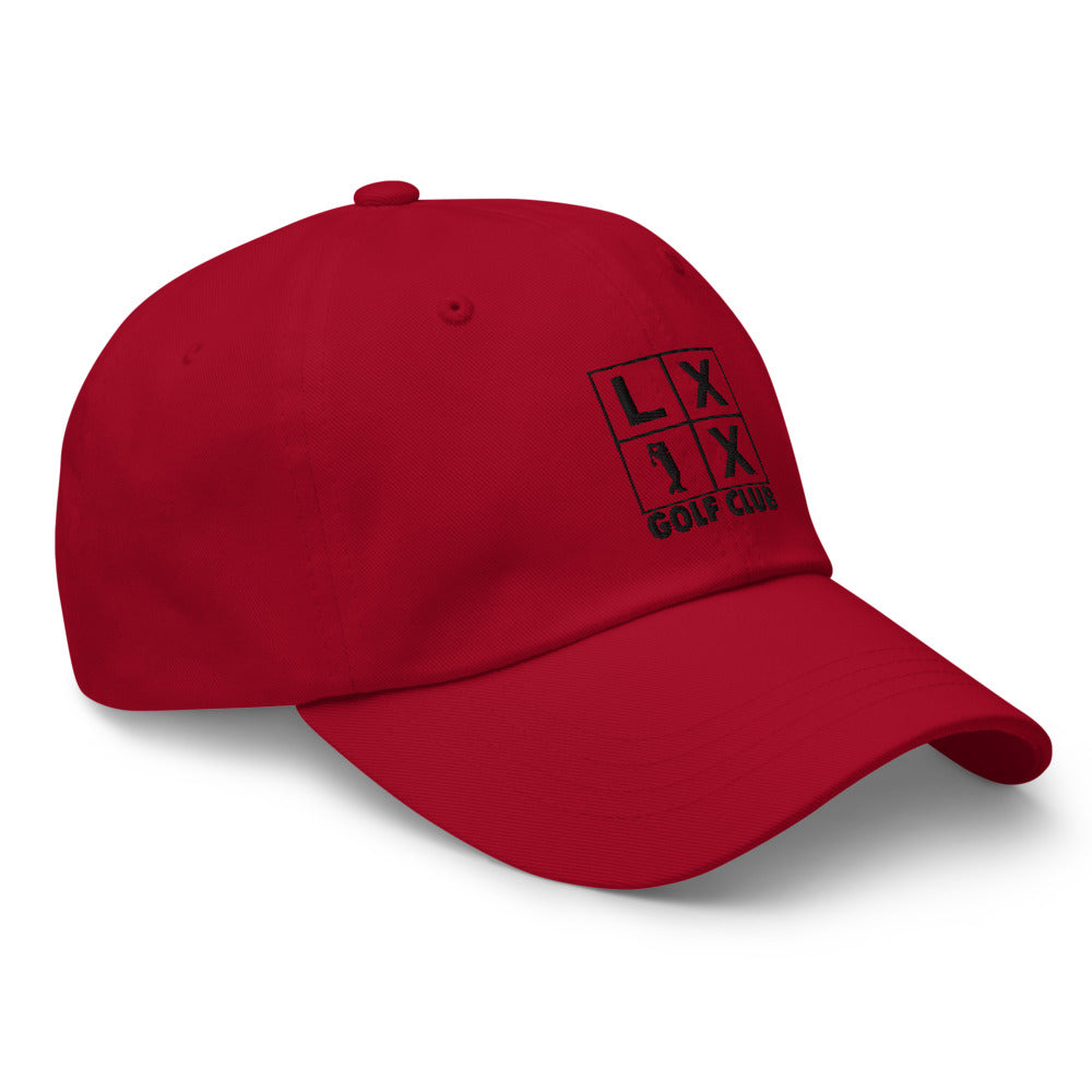 Four Box Logo Dad Hat - Black Logo