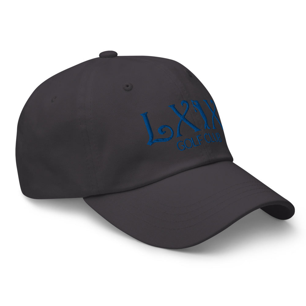 Curve Logo Dad Hat - Blue Logo
