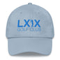 Swinger Logo Dad Hat - Aqua Logo