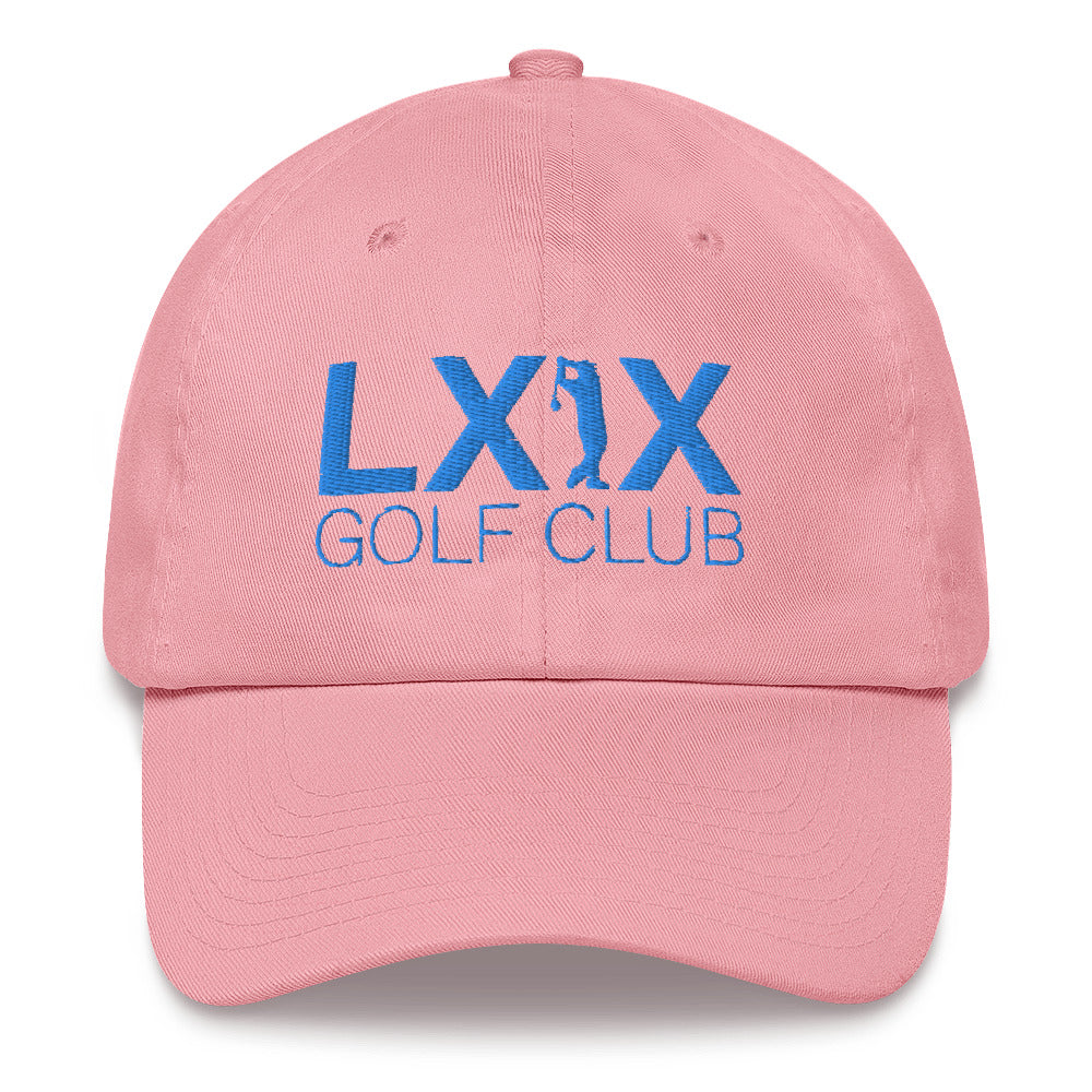 Swinger Logo Dad Hat - Aqua Logo