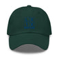 Four Box Logo Dad Hat - Blue Logo