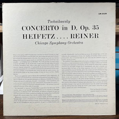 Concerto For Violin In D Major (VINYL) | Near Mint- (NM-) Near Mint- (NM-)