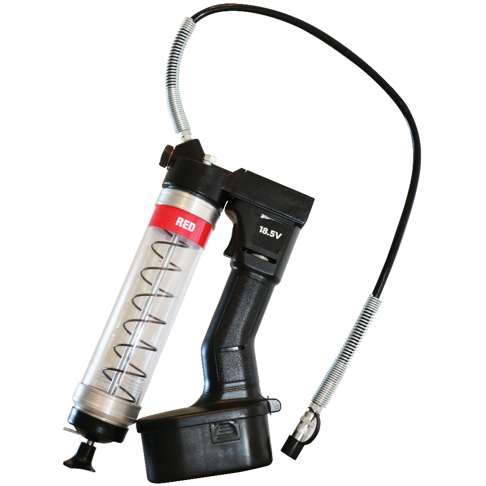 OilSafe | Battery Grease Gun | Clear Color Coded Cartridge