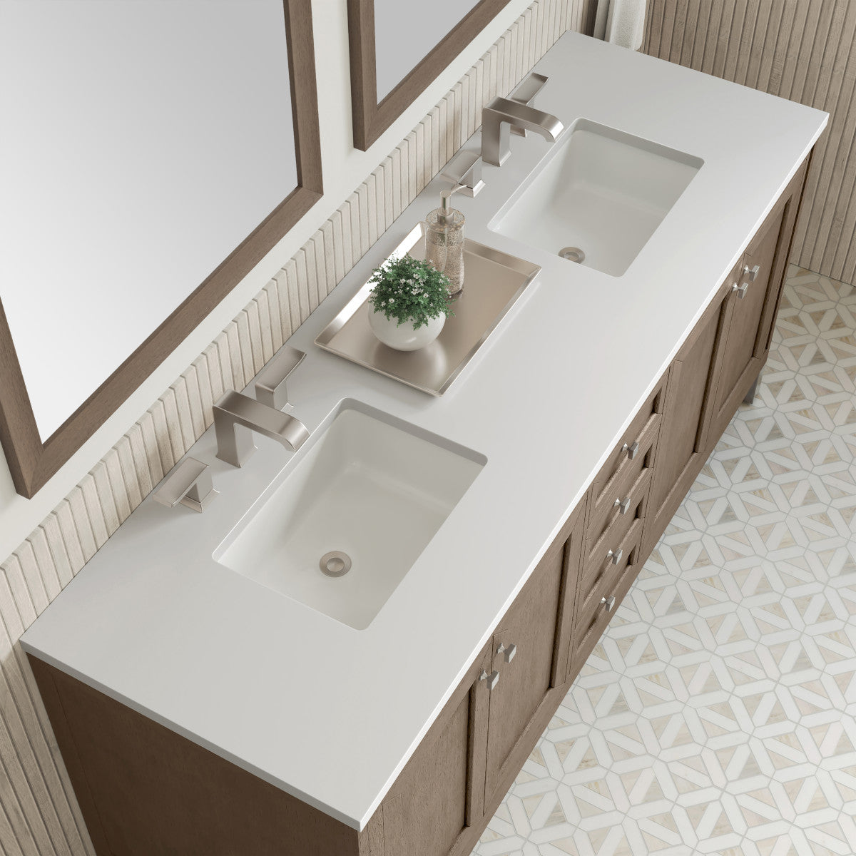 Chicago 72" Double Vanity Cabinet
