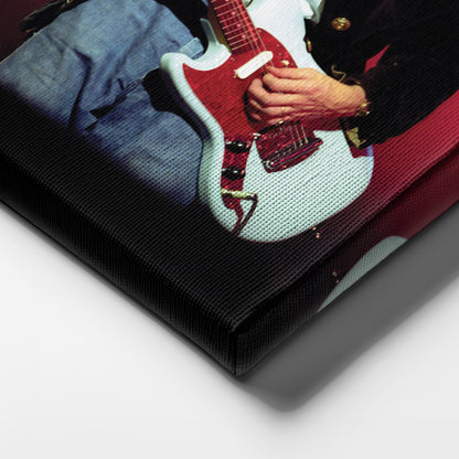 Kurt Cobain Canvas – Nirvana Rock Legend Wall Art