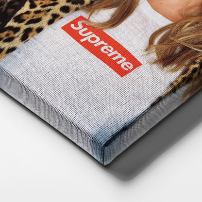 Kate Moss Canvas – Fashion Icon Wall Art  Decor