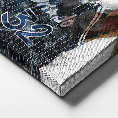 Shaquille O'Neal Canvas Art – Orlando Magic Wall Decor