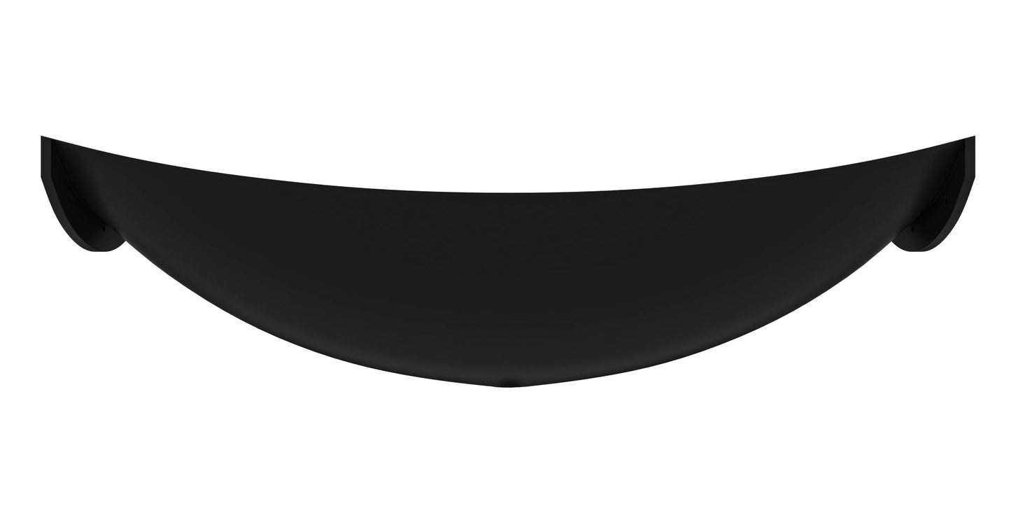 ALFI brand HammockTub2 HammockTub2 71" Solid Surface Resin Suspended Wall Mounted Hammock Bathtub